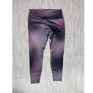 Lululemon Align Purple Women's Ankle Leggings Ombré High-Rise Yoga Size 14
